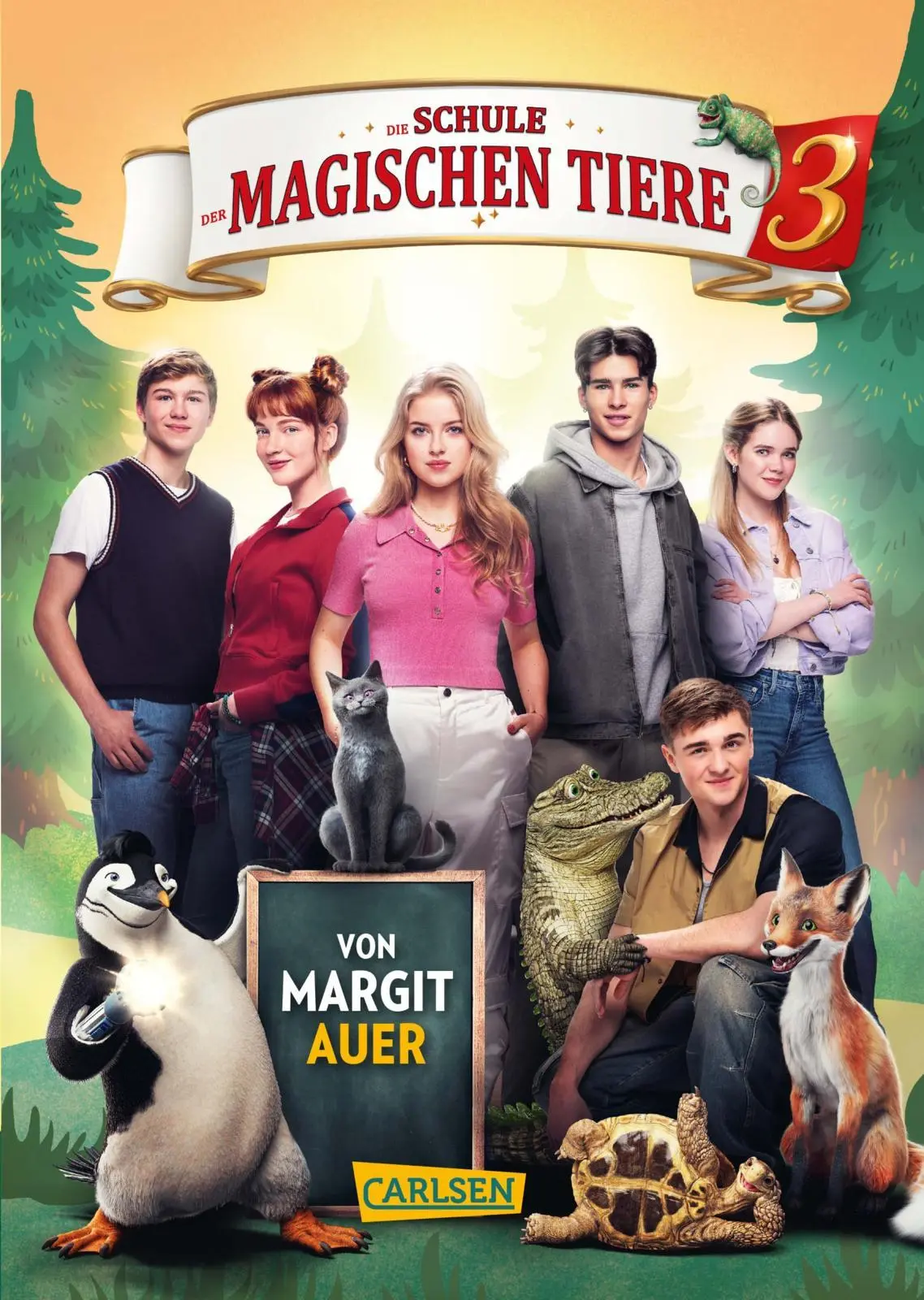 Cover: 9783551650382 | Die Schule der magischen Tiere 3: Das Buch zum Film | Margit Auer