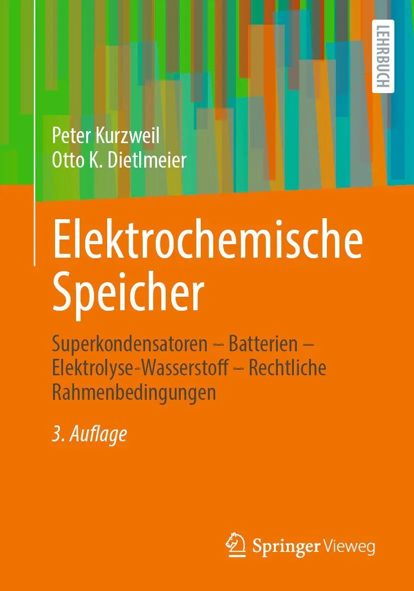 Cover: 9783658500382 | Elektrochemische Speicher | Peter Kurzweil (u. a.) | Taschenbuch | x
