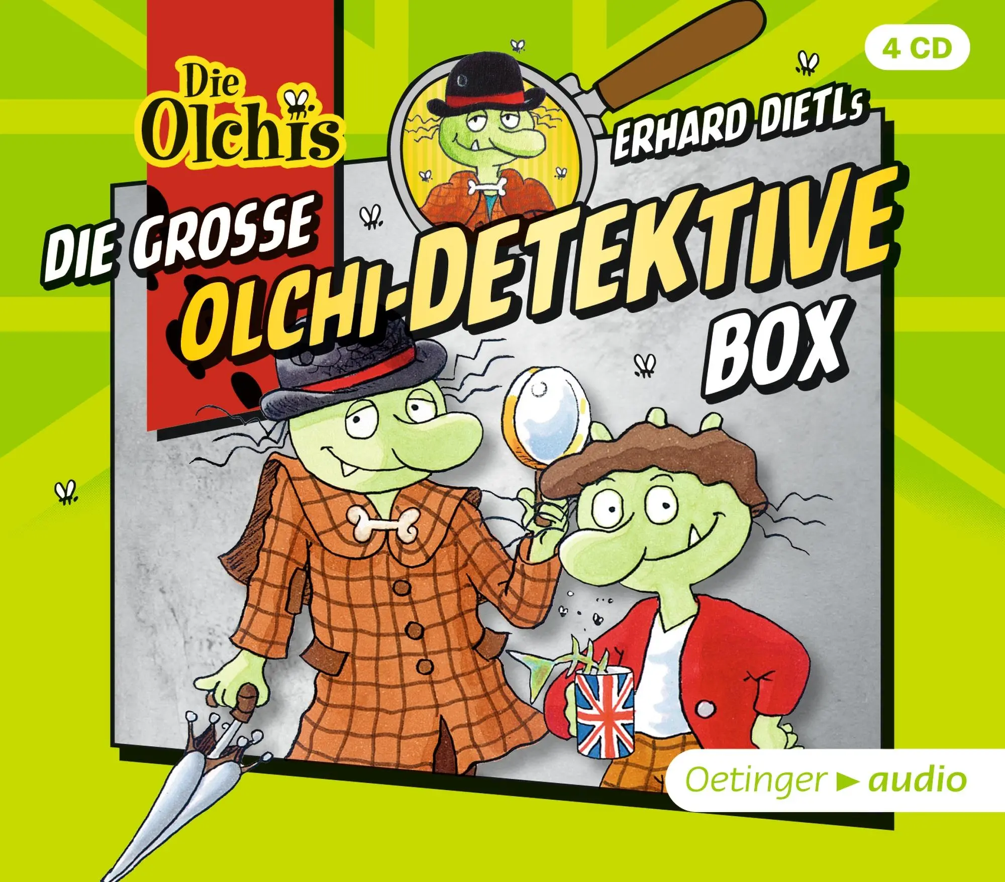 Cover: 9783837310382 | Die große Olchi-Detektive-Box (4CD) | Erhard Dietl (u. a.) | Audio-CD