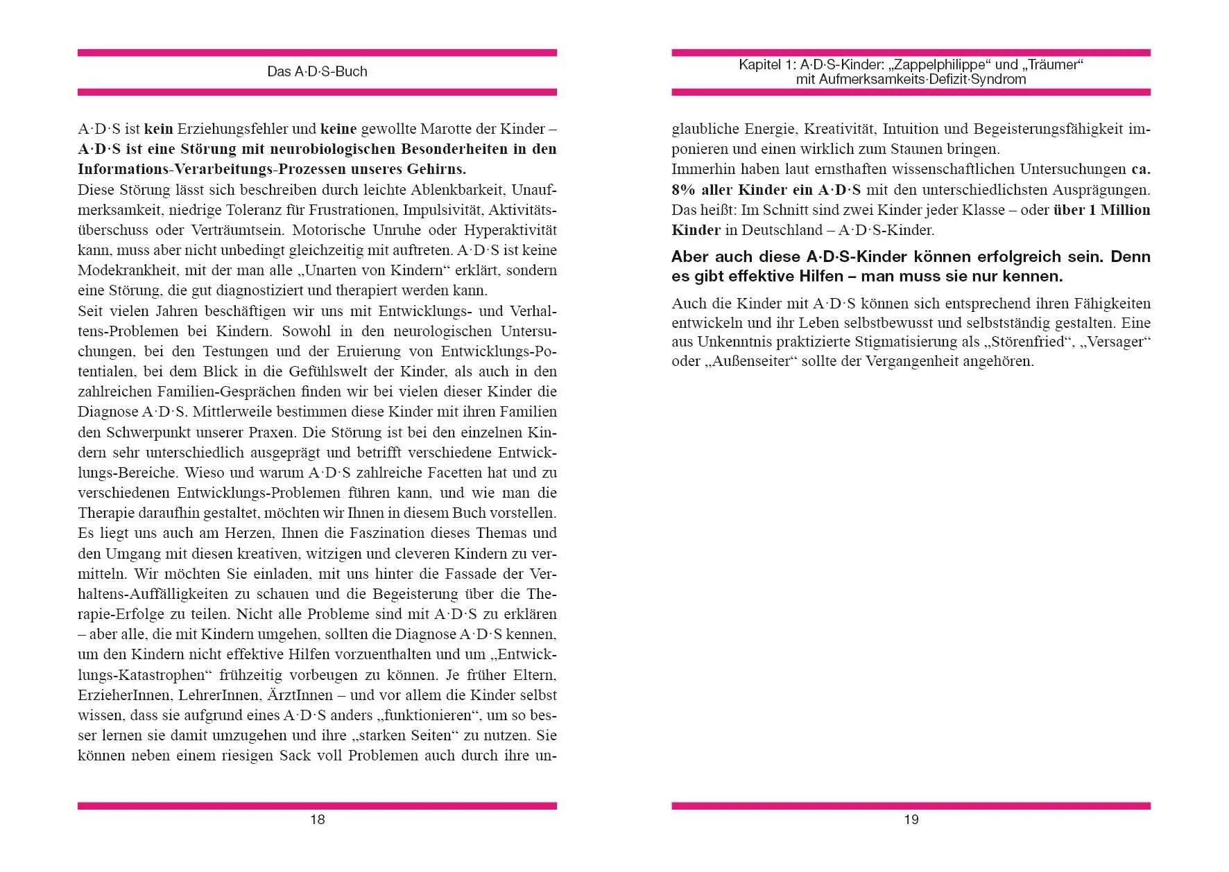 Bild: 9783963040382 | Das A. D. S.-Buch. Aufmerksamkeits-Defizit-Syndrom | Taschenbuch