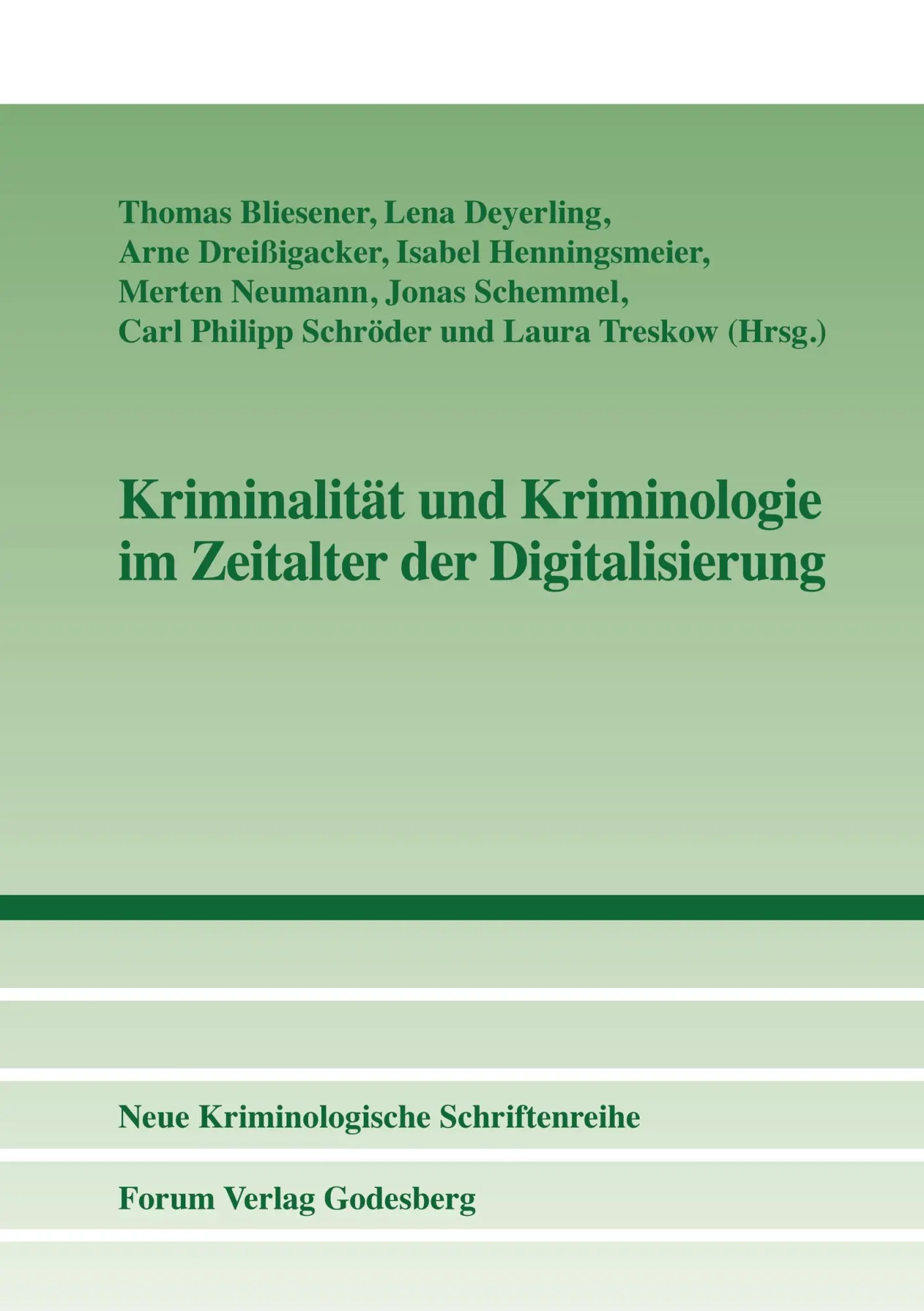Cover: 9783964100382 | Kriminalität und Kriminologie im Zeitalter der Digitalisierung | Buch