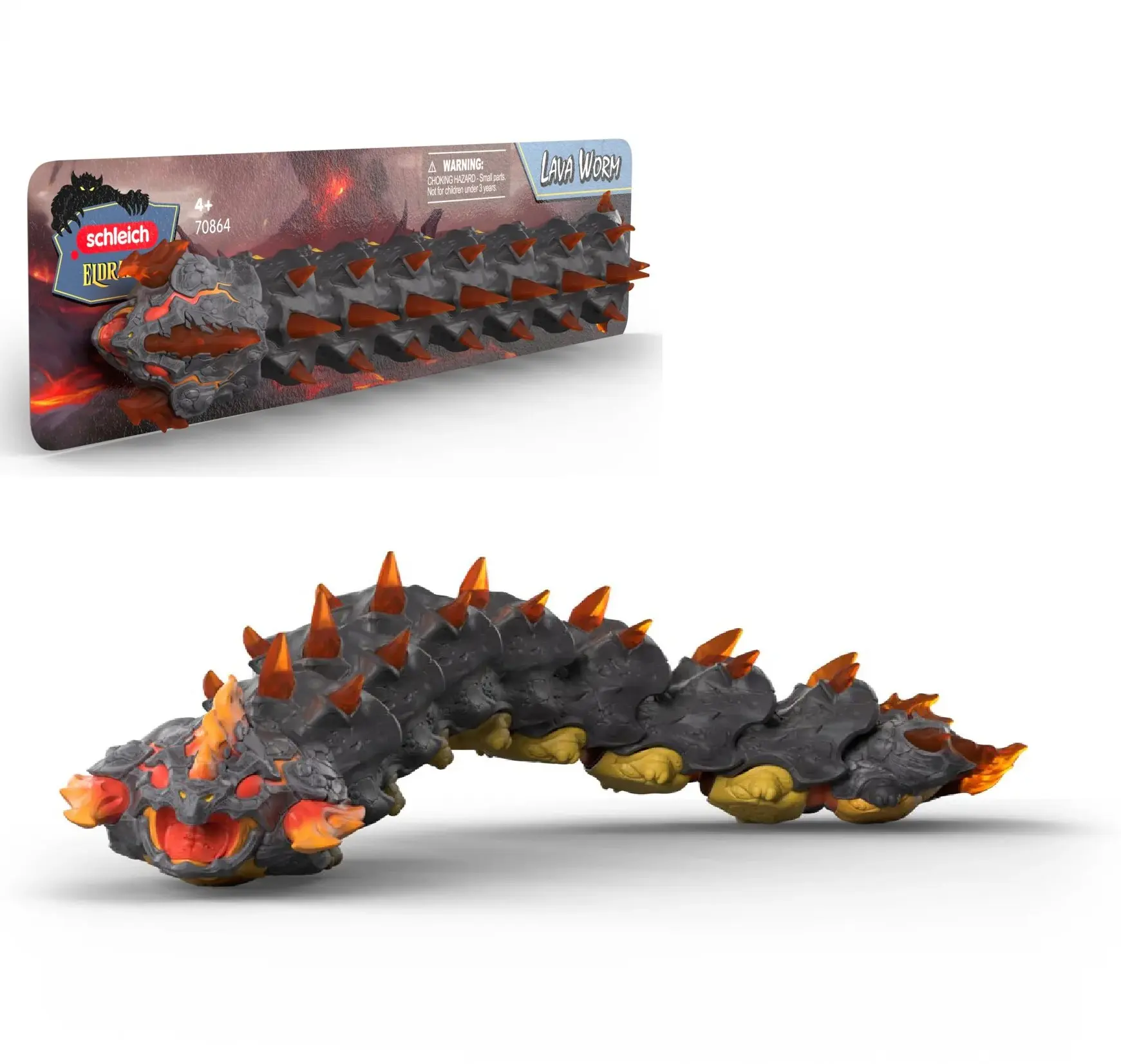 Cover: 4069111530482 | Schleich 70864 - Eldrador Lavawurm, ca. 25 cm | 2026 | Schleich