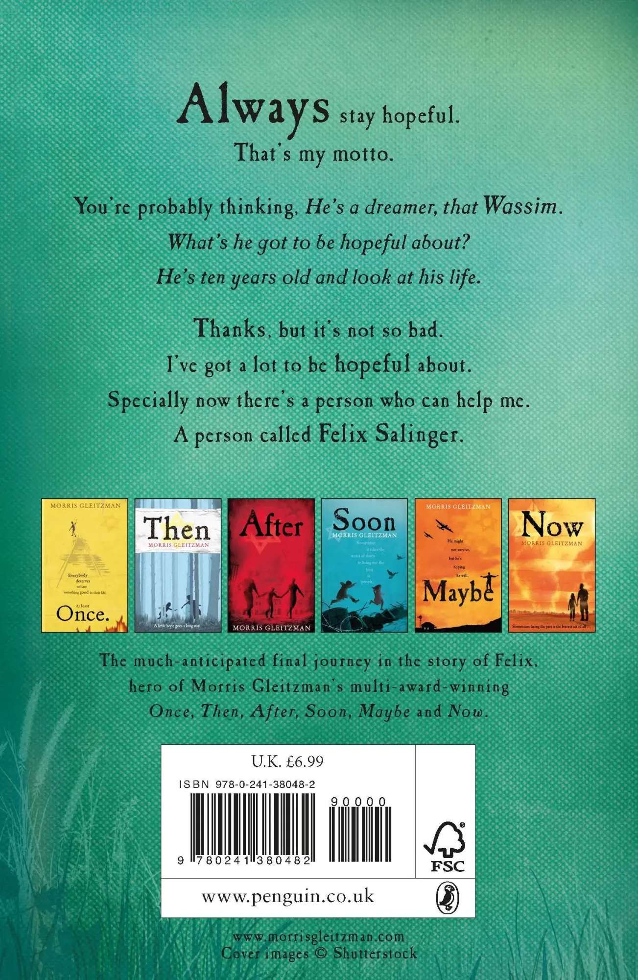 Rückseite: 9780241380482 | Always | Morris Gleitzman | Taschenbuch | Kartoniert / Broschiert