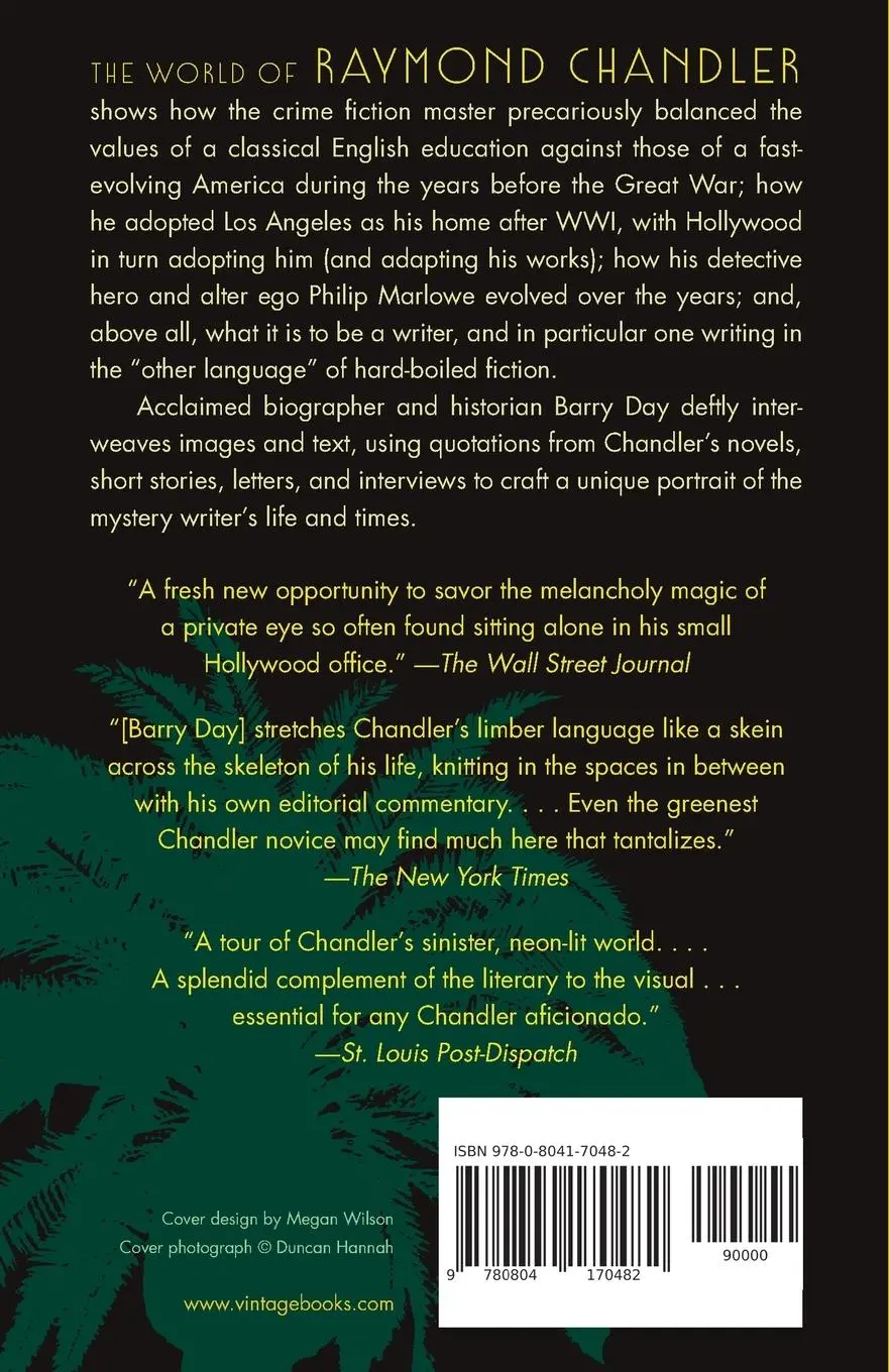 Rückseite: 9780804170482 | The World of Raymond Chandler | In His Own Words | Raymond Chandler