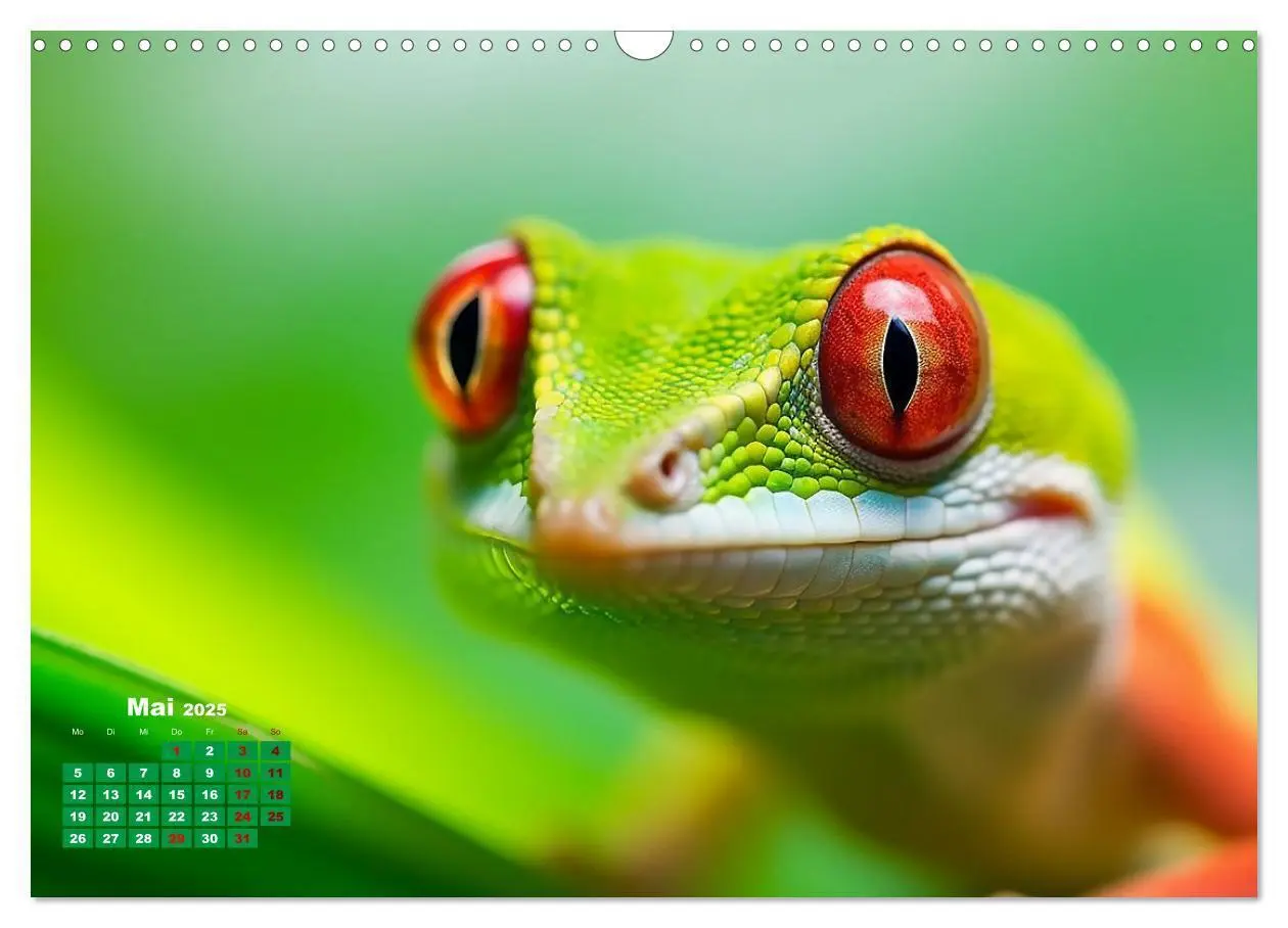 Bild: 9783383890482 | Quer durch die Tierwelt der Erde (Wandkalender 2025 DIN A3 quer),...