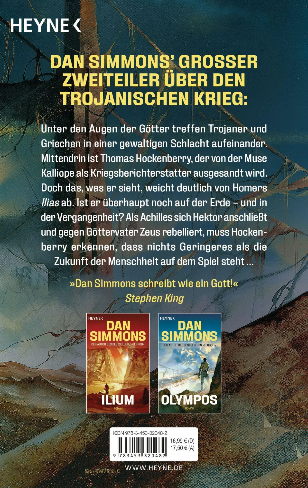 Bild: 9783453320482 | Olympos | Roman | Dan Simmons | Taschenbuch | 1040 S. | Deutsch | 2020