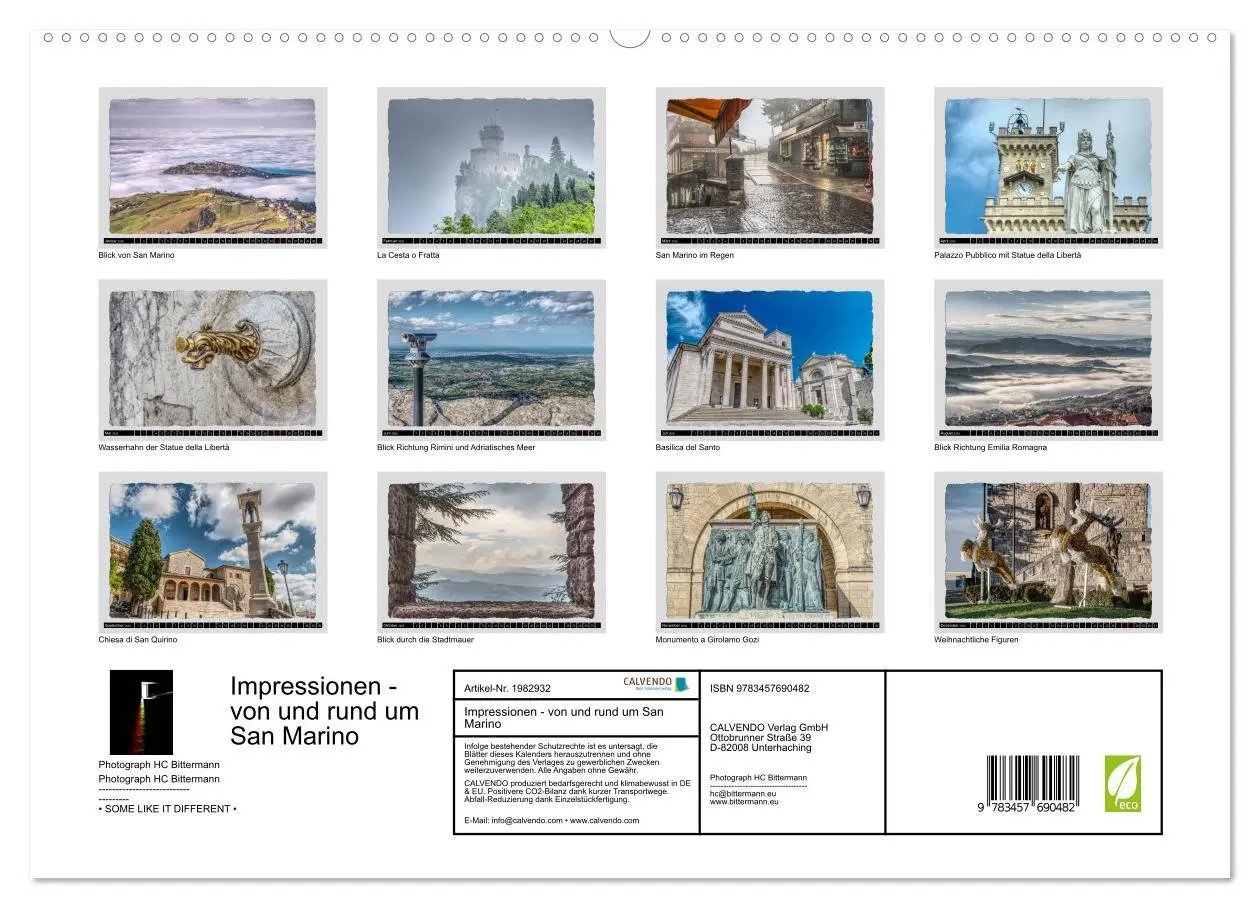 Bild: 9783457690482 | Impressionen - von und rund um San Marino (hochwertiger Premium...