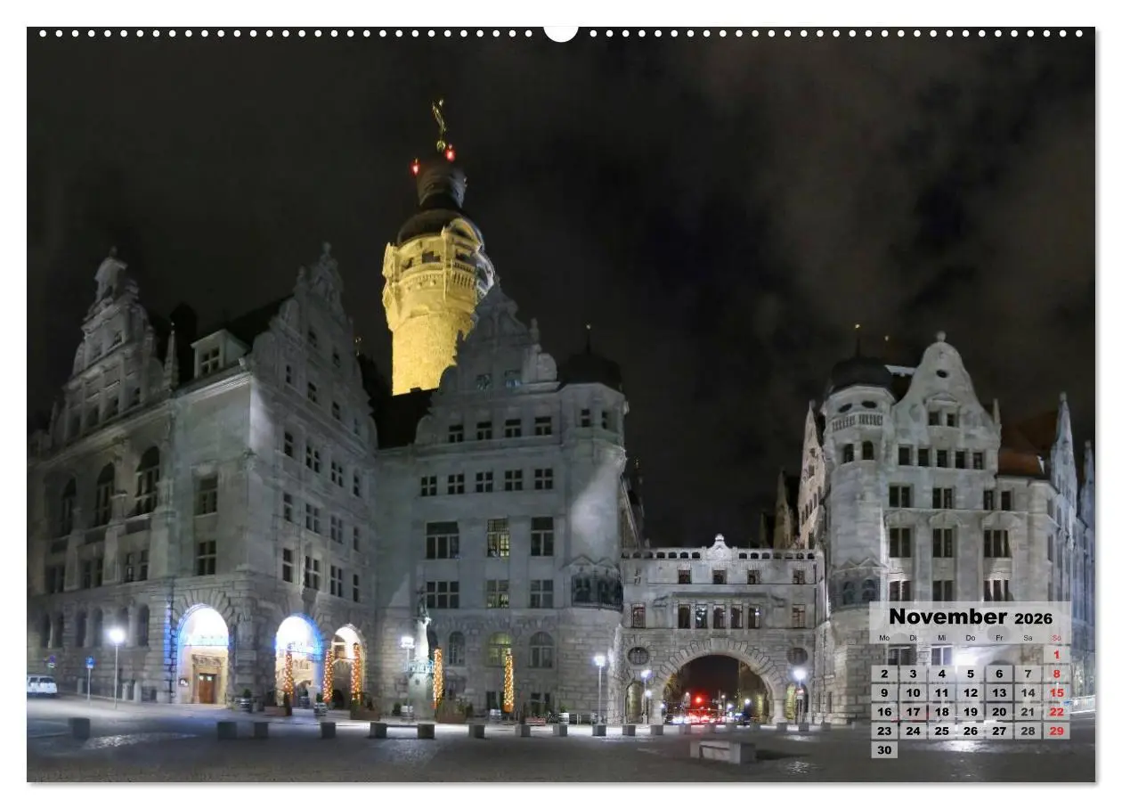 Bild: 9783516090482 | 1000 Jahre Leipzig (1015 - 2026) (Wandkalender 2026 DIN A2 quer),...