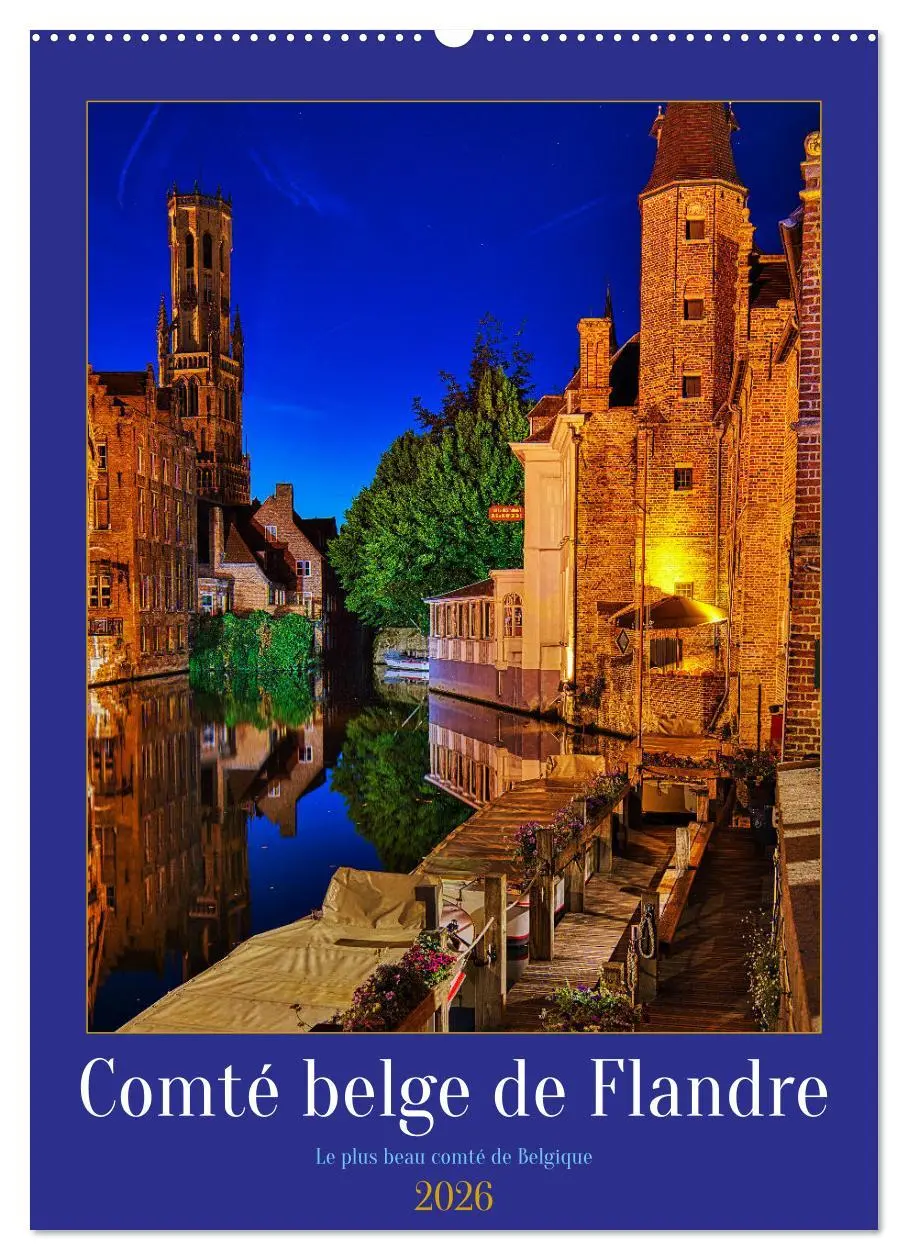 Cover: 9783516540482 | Comté belge de Flandre (Calendrier mural 2026 DIN A2 horizontal),...
