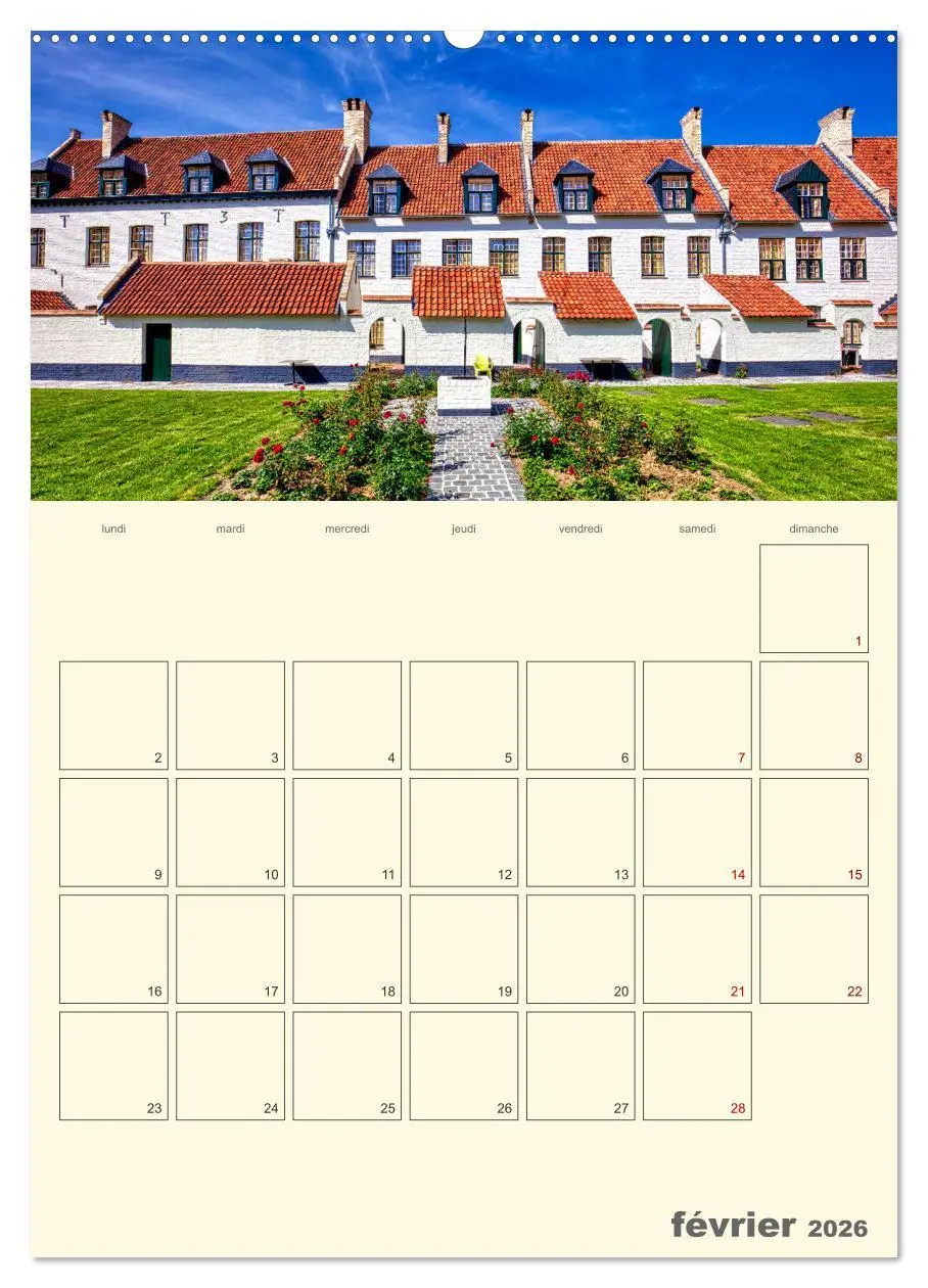 Bild: 9783516540482 | Comté belge de Flandre (Calendrier mural 2026 DIN A2 horizontal),...