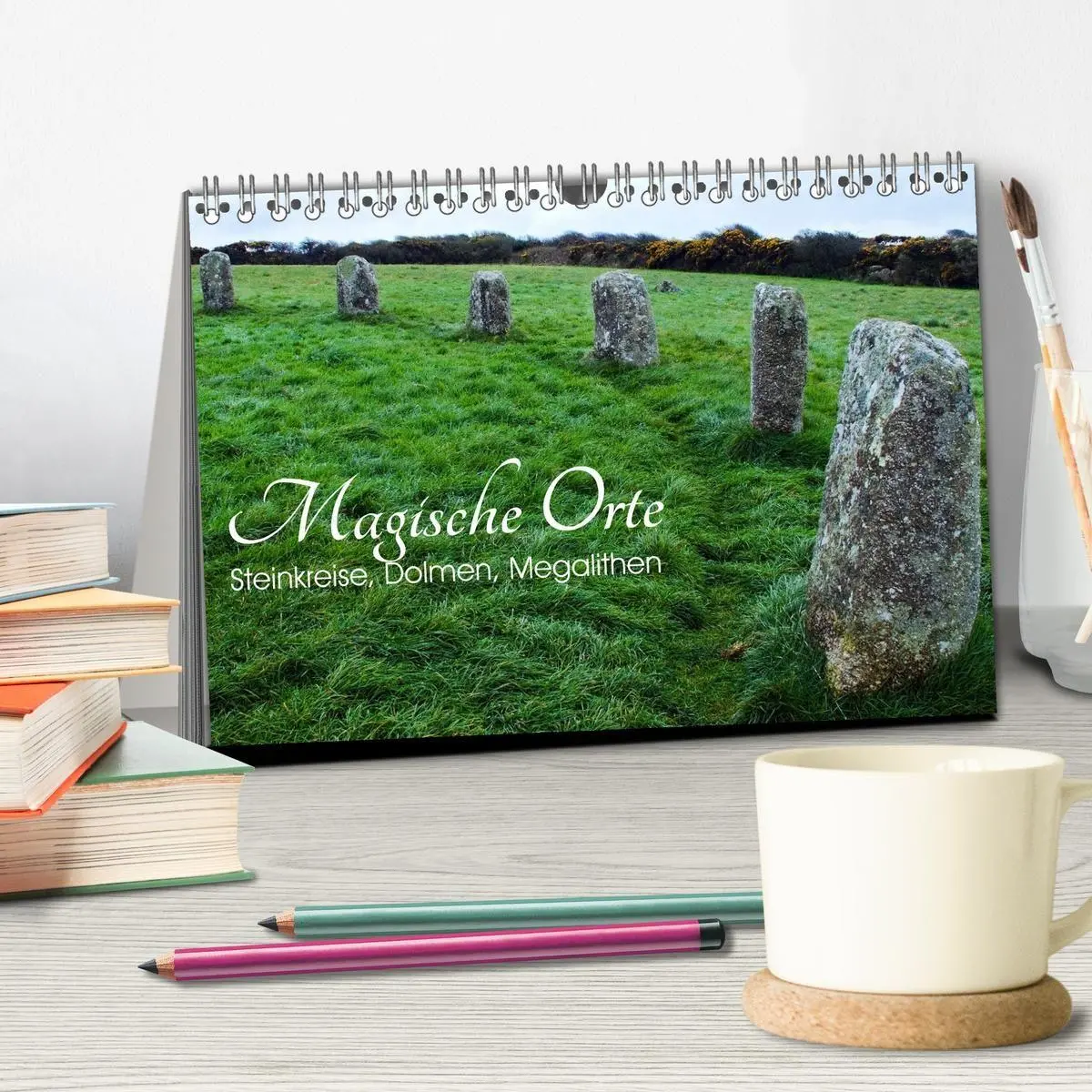 Bild: 9783569490482 | Magische Orte - Steinkreise, Dolmen, Megalithen (Tischkalender 2027...
