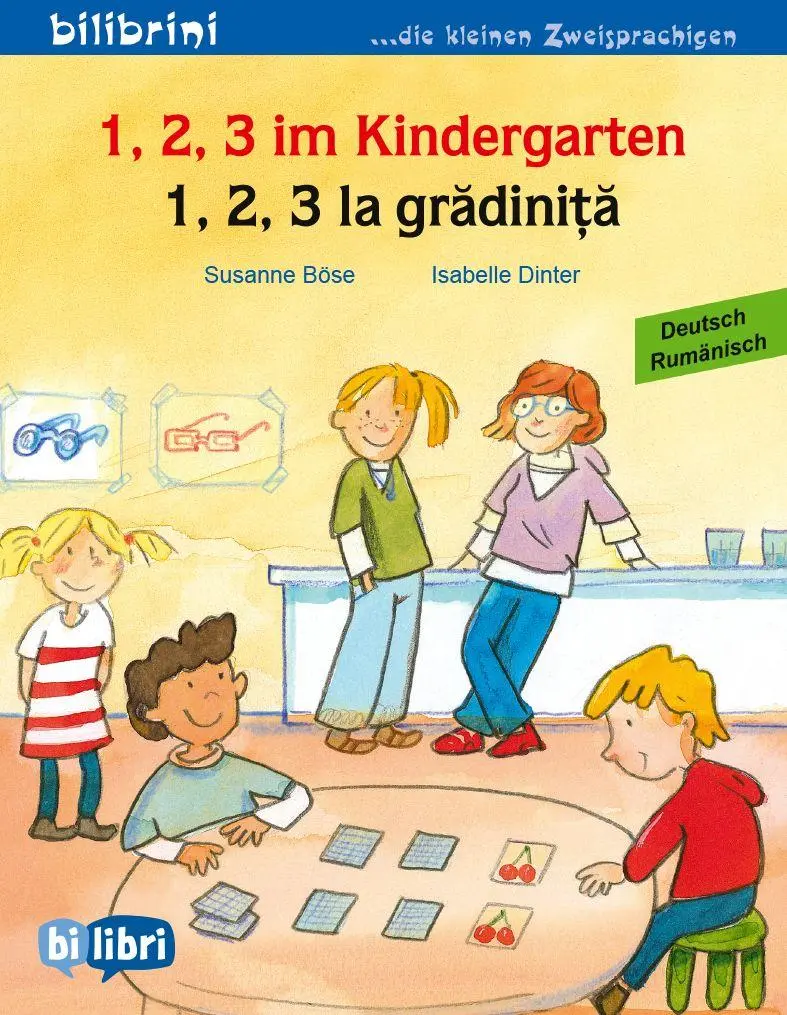 Cover: 9783695050482 | 1, 2, 3 im Kindergarten (Deutsch-Rumänisch) | Susanne Böse | Buch