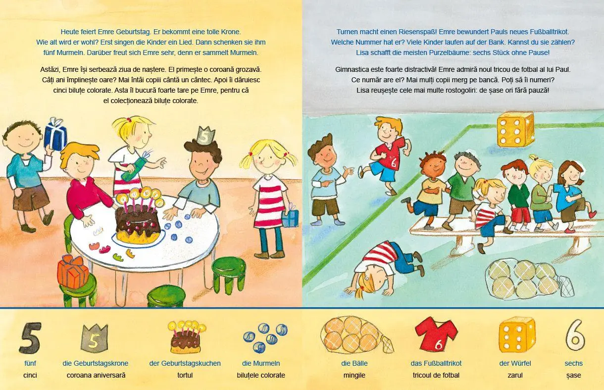 Bild: 9783695050482 | 1, 2, 3 im Kindergarten (Deutsch-Rumänisch) | Susanne Böse | Buch