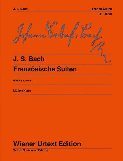 Cover: 9783850550482 | Französische Suiten | Urtext. BWV 812-817. Klavier. | Müller | Buch