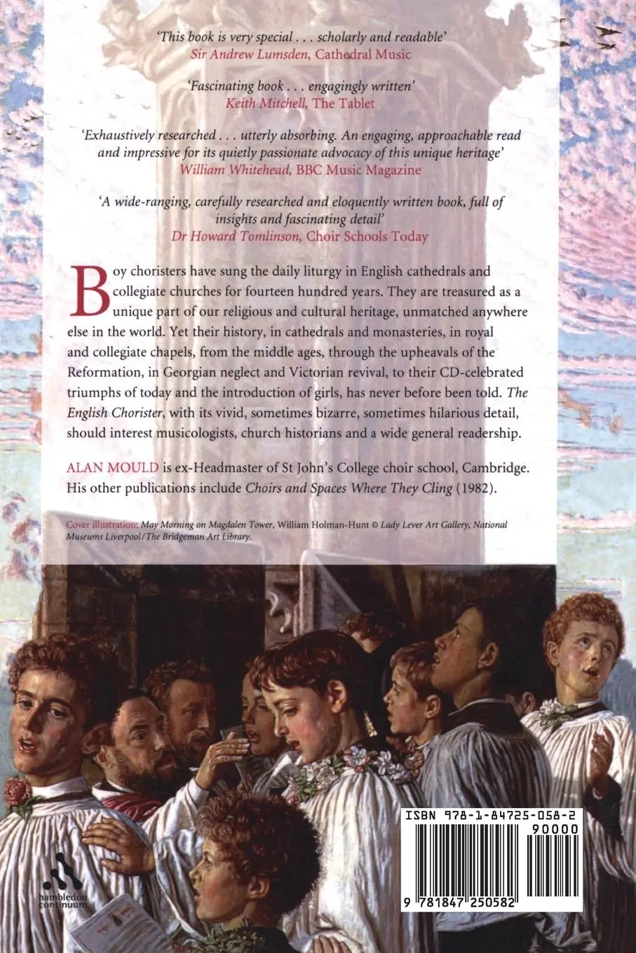 Rückseite: 9781847250582 | The English Chorister | Alan Mould | Taschenbuch | Englisch | 2007