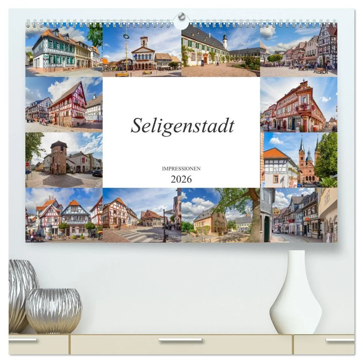 Cover: 9783457680582 | Seligenstadt Impressionen (hochwertiger Premium Wandkalender 2026...