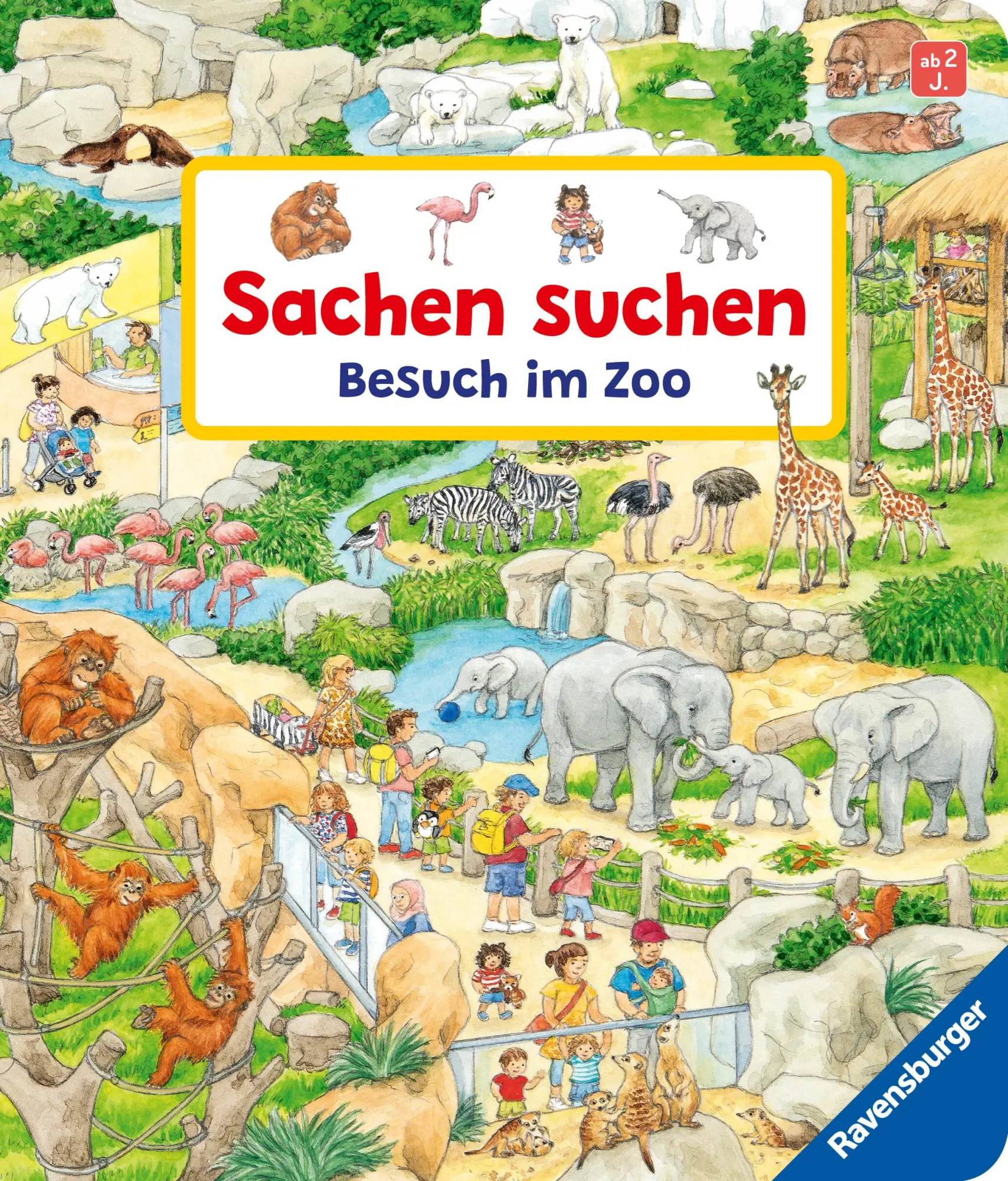 Cover: 9783473420582 | Sachen suchen: Besuch im Zoo | Susanne Gernhäuser | Buch | 24 S.