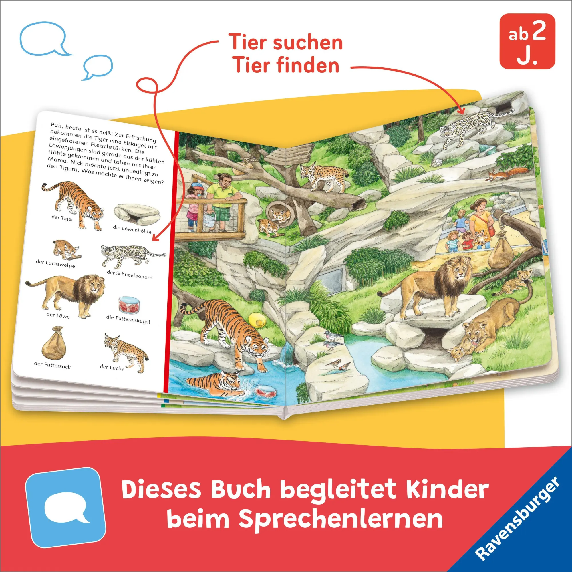 Bild: 9783473420582 | Sachen suchen: Besuch im Zoo | Susanne Gernhäuser | Buch | 24 S.