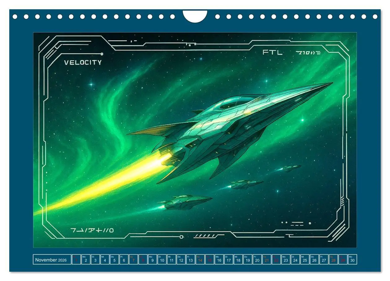 Bild: 9783516600582 | Intelligente Alientechnik (Wandkalender 2026 DIN A4 quer), CALVENDO...