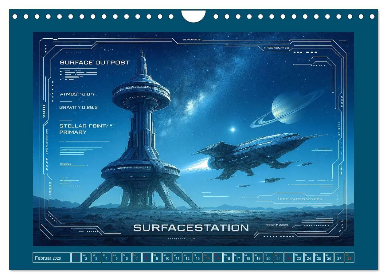 Bild: 9783516600582 | Intelligente Alientechnik (Wandkalender 2026 DIN A4 quer), CALVENDO...