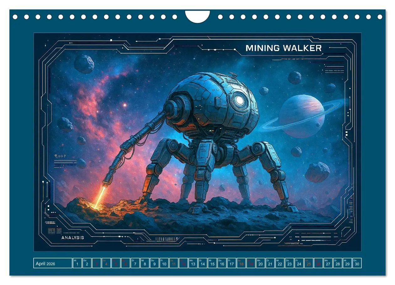 Bild: 9783516600582 | Intelligente Alientechnik (Wandkalender 2026 DIN A4 quer), CALVENDO...