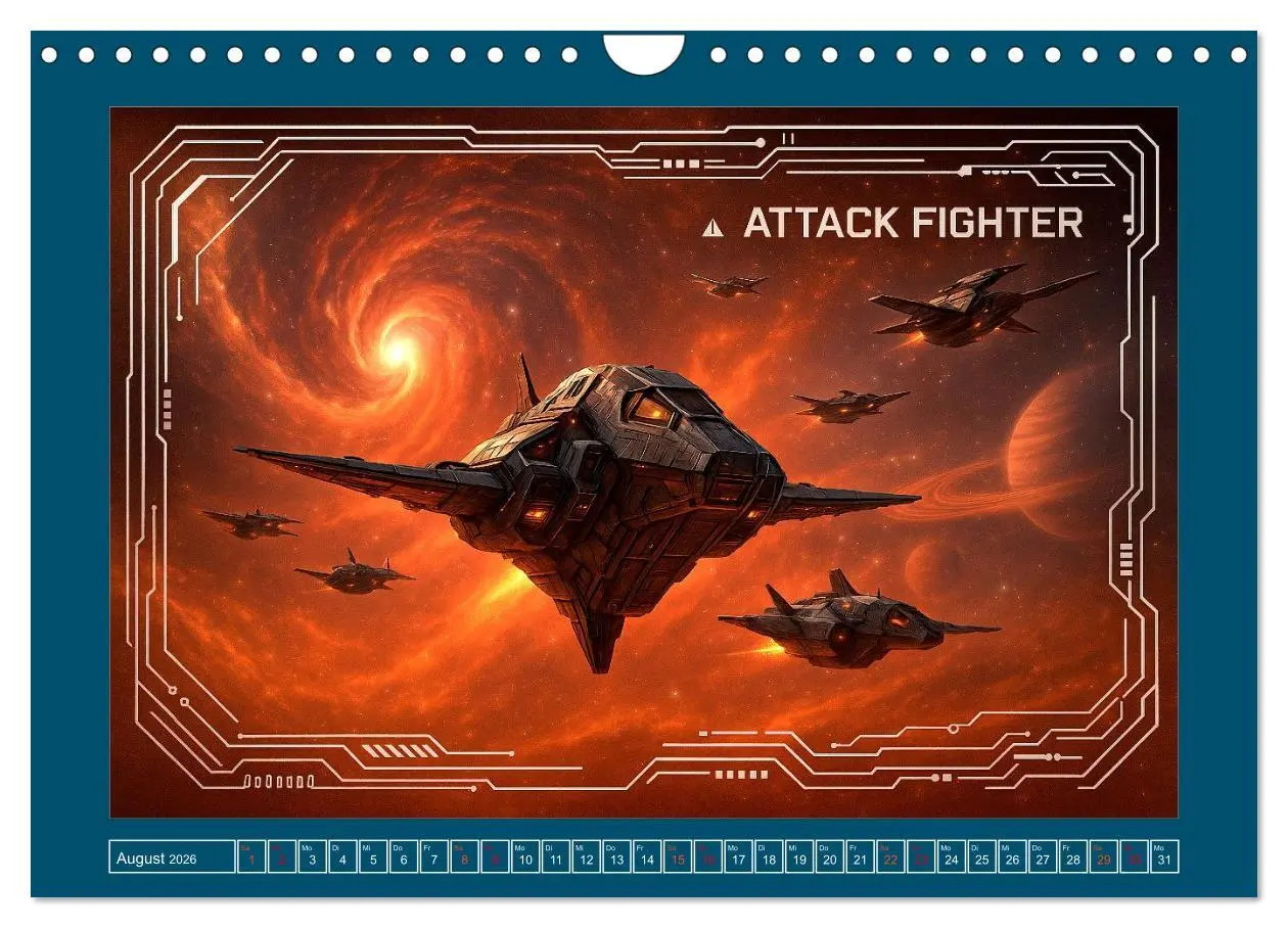 Bild: 9783516600582 | Intelligente Alientechnik (Wandkalender 2026 DIN A4 quer), CALVENDO...