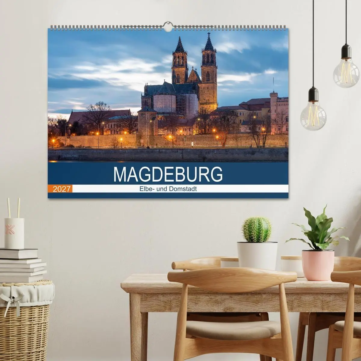 Bild: 9783569480582 | Magdeburg (Wandkalender 2027 DIN A2 quer), CALVENDO Monatskalender