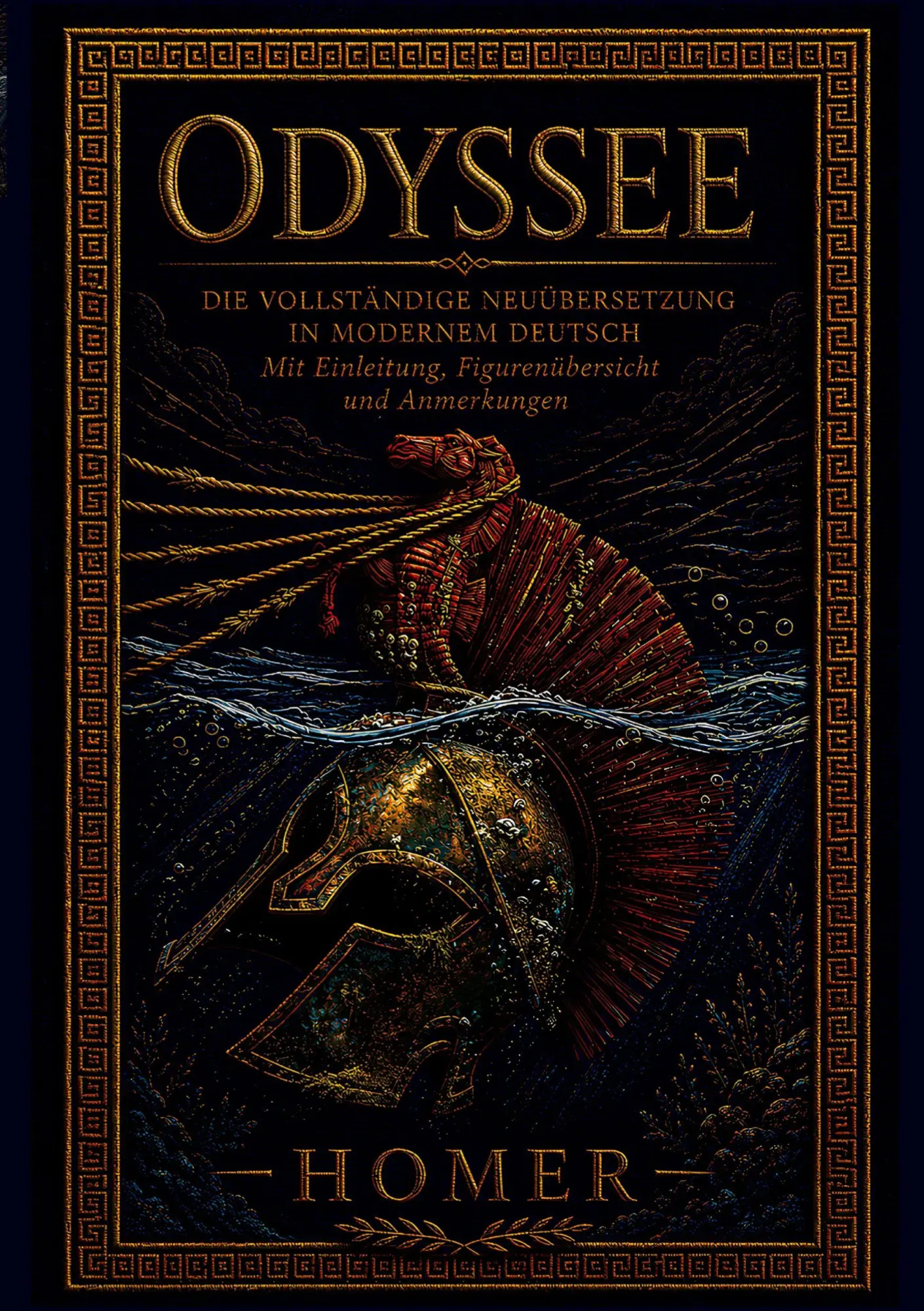 Cover: 9786197770582 | Odyssee Die vollständige Neuübersetzung in modernem Deutsch | Homer