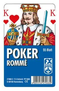 Cover: 4005556270682 | Poker, Rommé - Französisches Bild | Spiel | 27068 | Deutsch | 2008