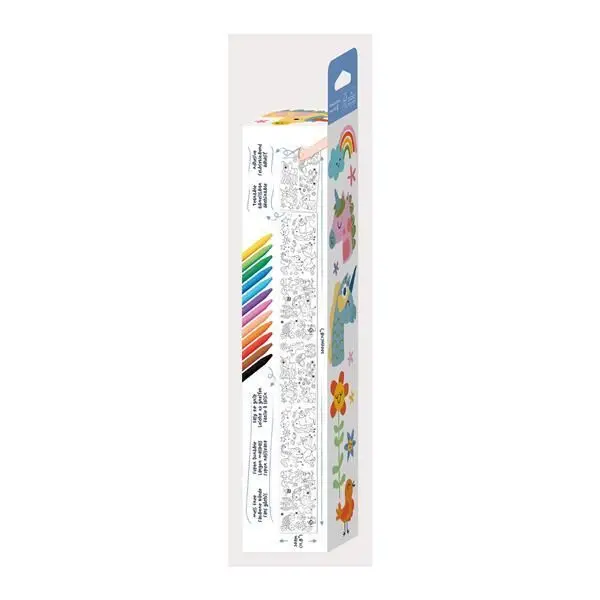 Bild: 6920773330682 | HAKUYOKA Wachsmalkreiden-Set Einhorn | 6303068 | 2024 | HAKUYOKA