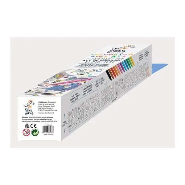 Bild: 6920773330682 | HAKUYOKA Wachsmalkreiden-Set Einhorn | 6303068 | 2024 | HAKUYOKA