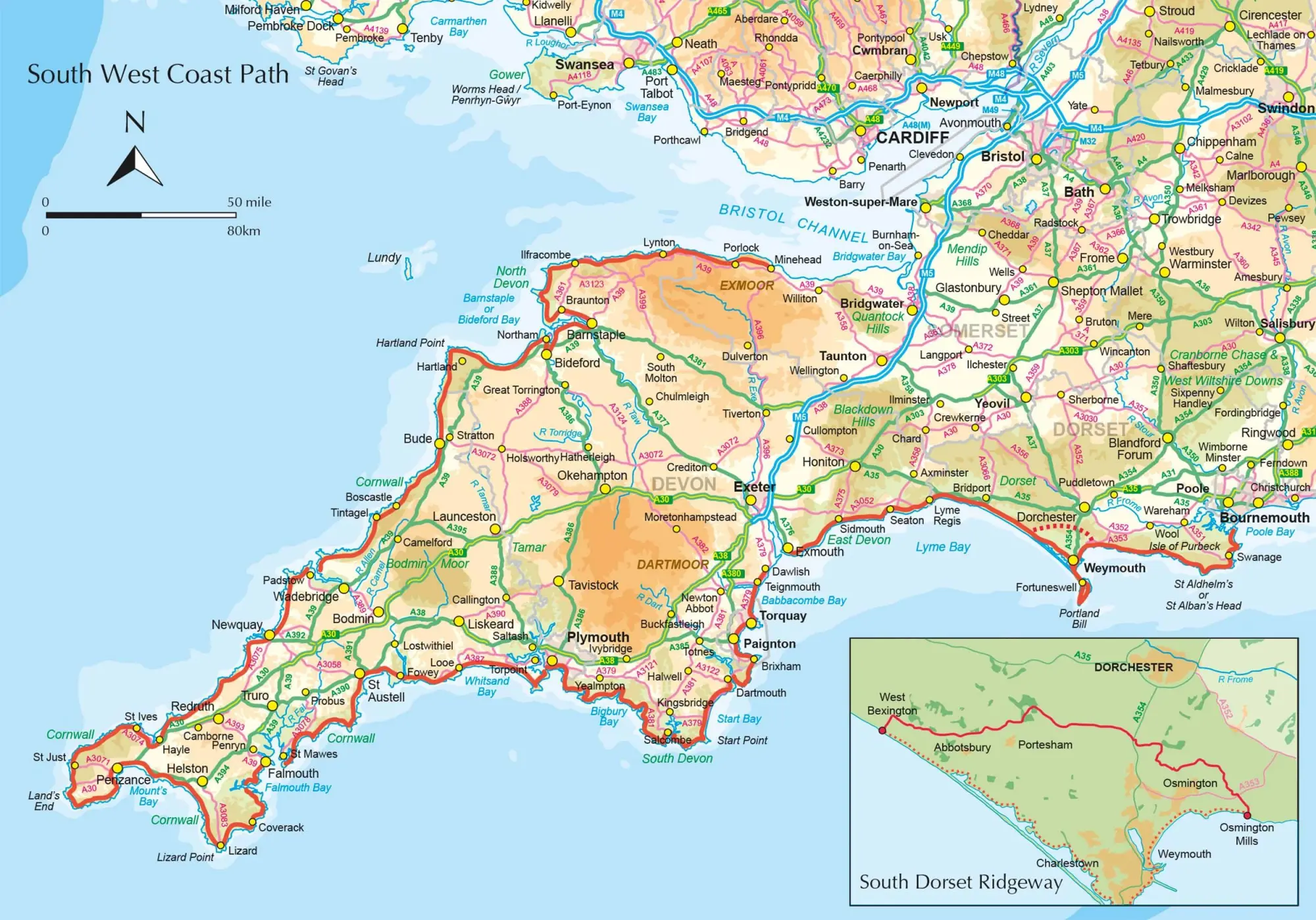 Bild: 9781786310682 | Walking the South West Coast Path | Paddy Dillon | Taschenbuch | 2025
