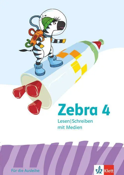 Cover: 9783122710682 | Zebra 4. Arbeitsheft Lesen/Schreiben mit Medien (Ausleihmaterial)...