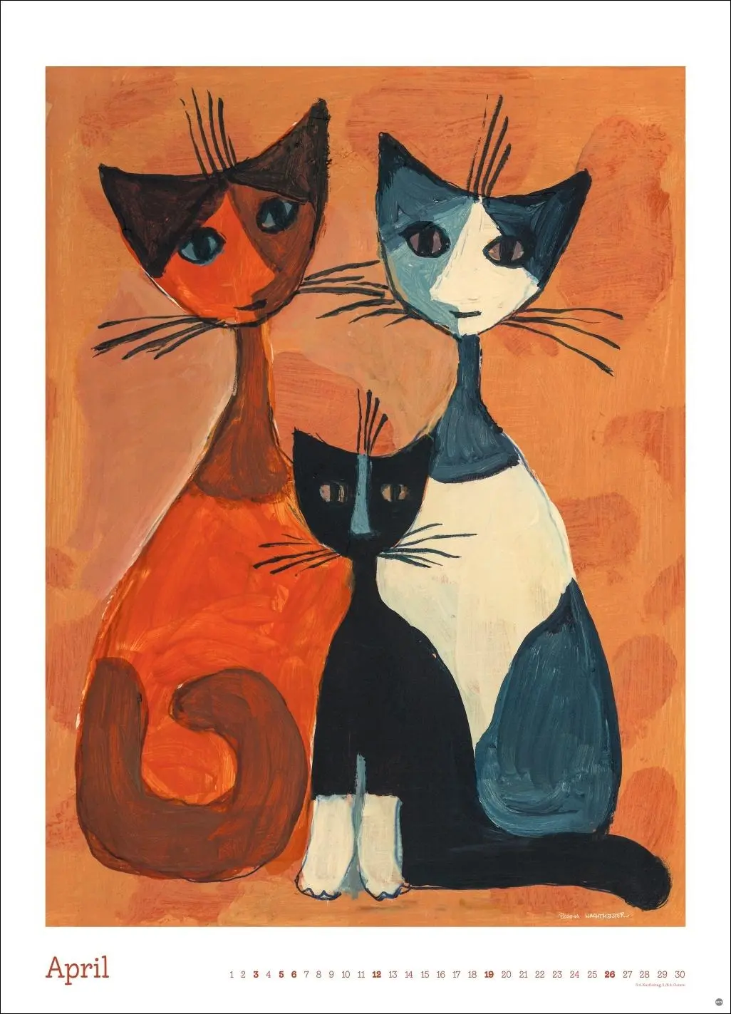Bild: 9783756410682 | Rosina Wachtmeister Edition Kalender 2026 | Rosina Wachtmeister | 2026