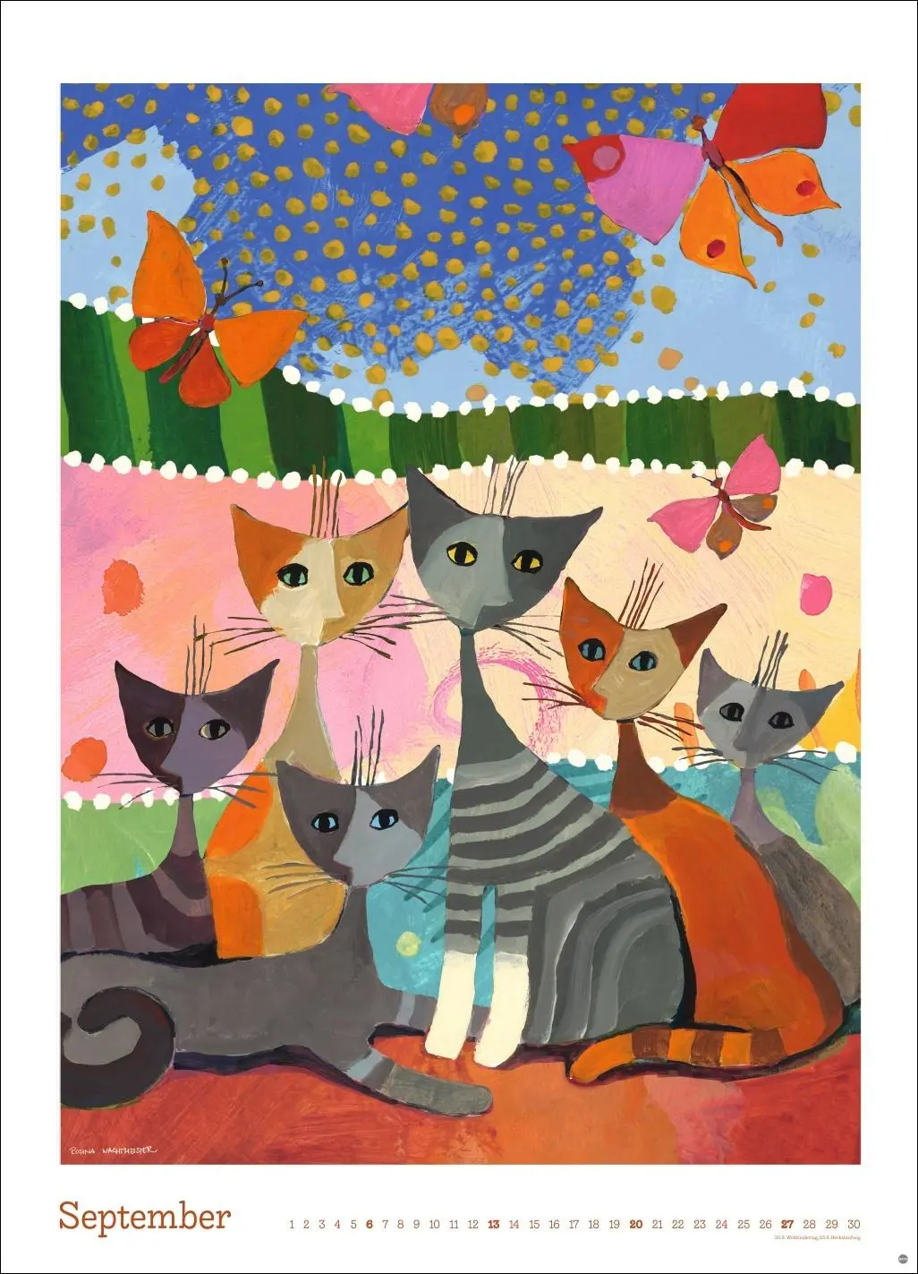 Bild: 9783756410682 | Rosina Wachtmeister Edition Kalender 2026 | Rosina Wachtmeister | 2026