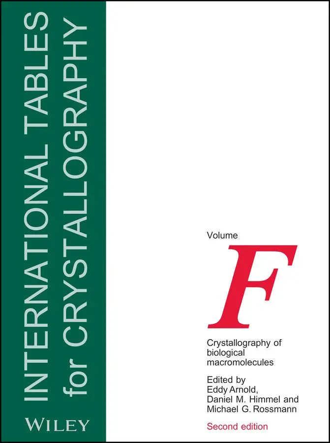 Cover: 9780470660782 | International Tables for Crystallography, Volume F | Arnold (u. a.)