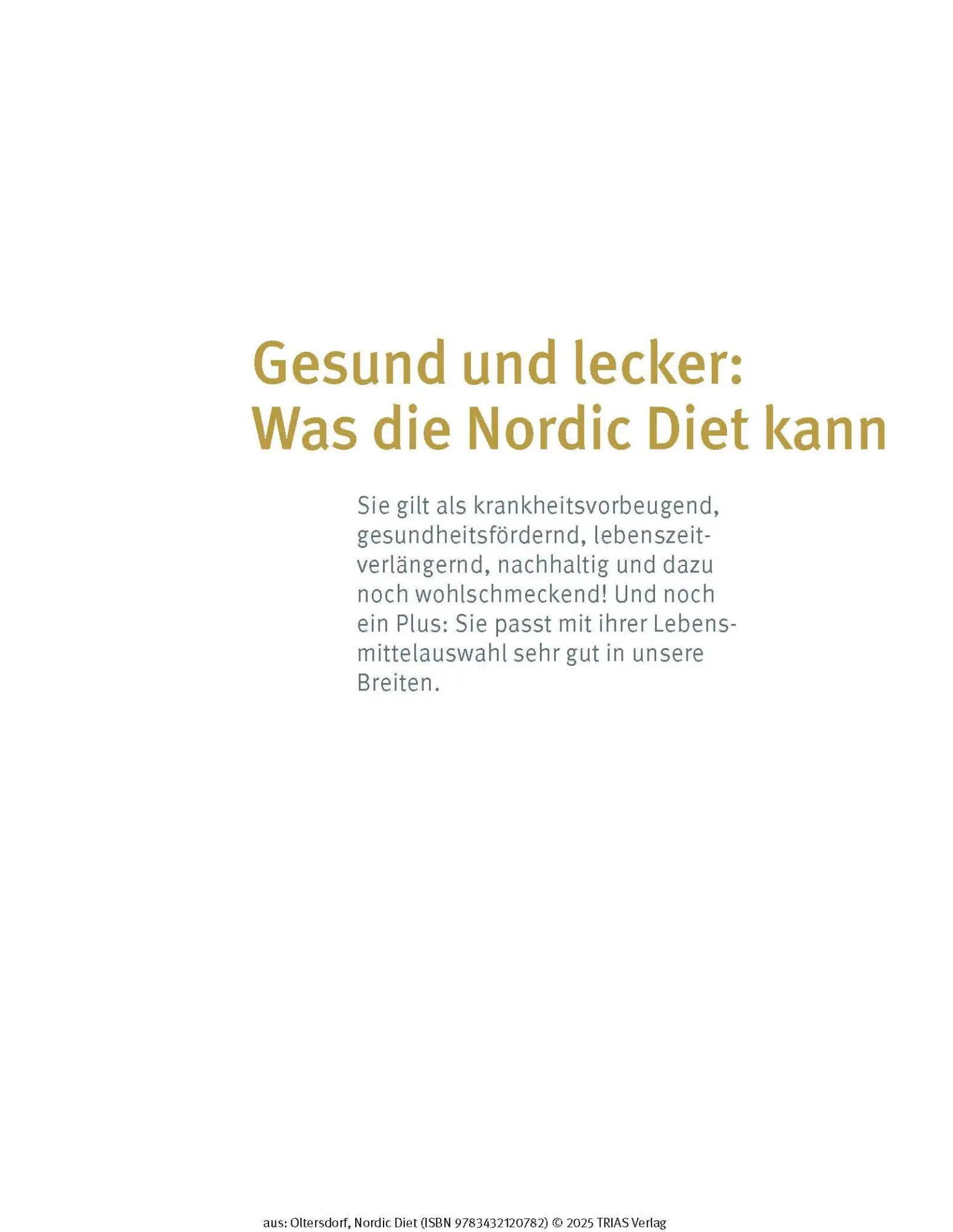 Bild: 9783432120782 | Medical Cooking: Nordic Diet | Daniela Oltersdorf | Buch | 184 S.