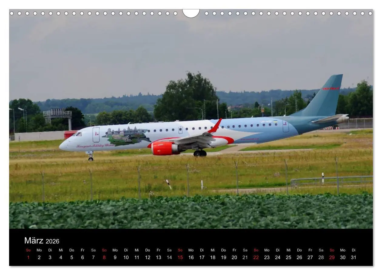 Bild: 9783516200782 | Giganten der Lüfte am Airport Stuttgart (Wandkalender 2026 DIN A3...