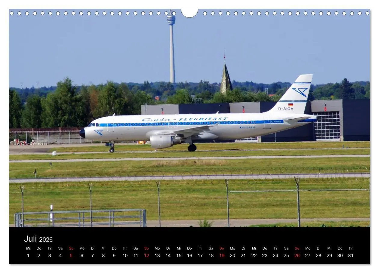 Bild: 9783516200782 | Giganten der Lüfte am Airport Stuttgart (Wandkalender 2026 DIN A3...