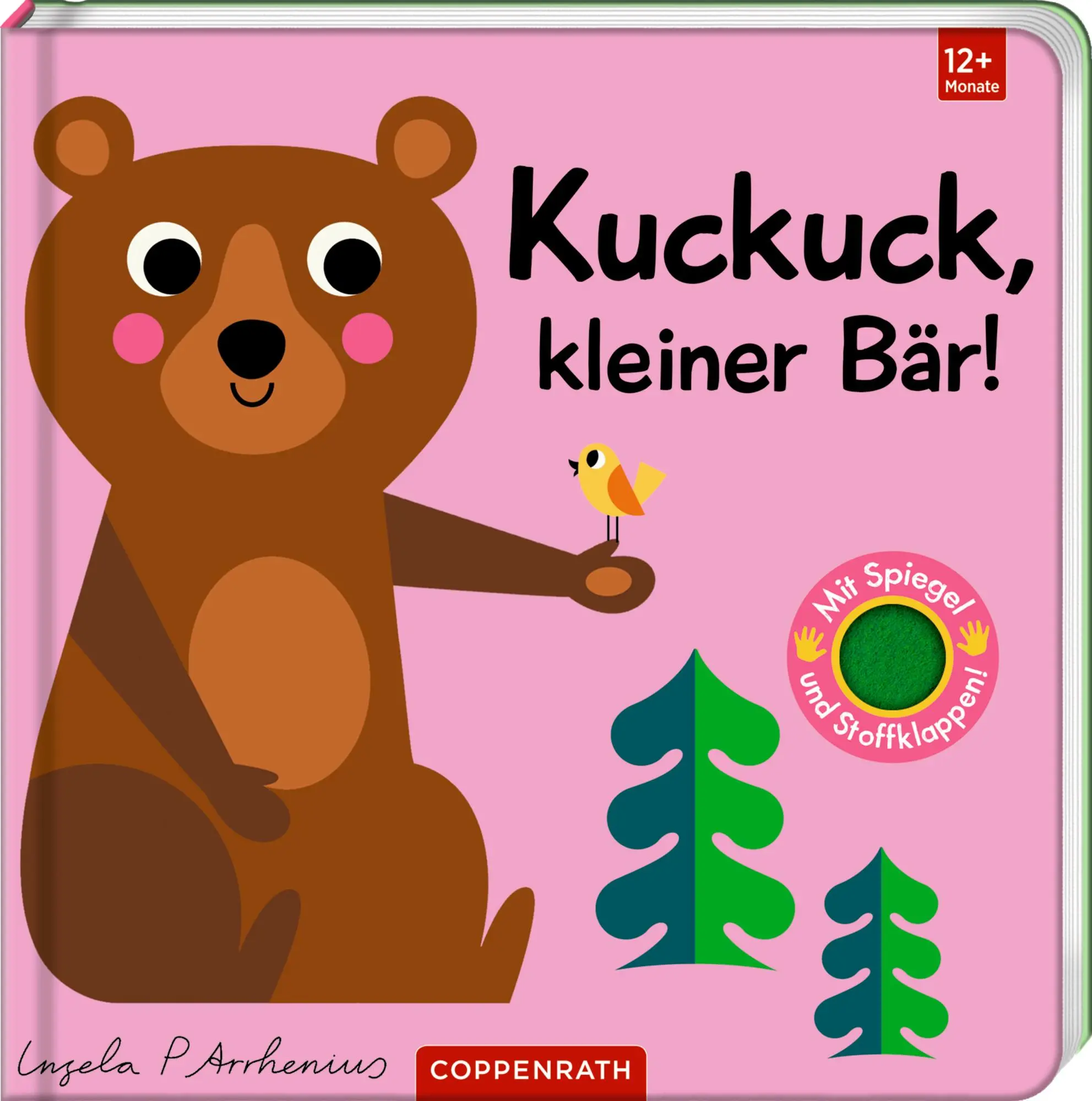 Cover: 9783649650782 | Mein Filz-Fühlbuch: Kuckuck, kleiner Bär! | Ingela P. Arrhenius | Buch