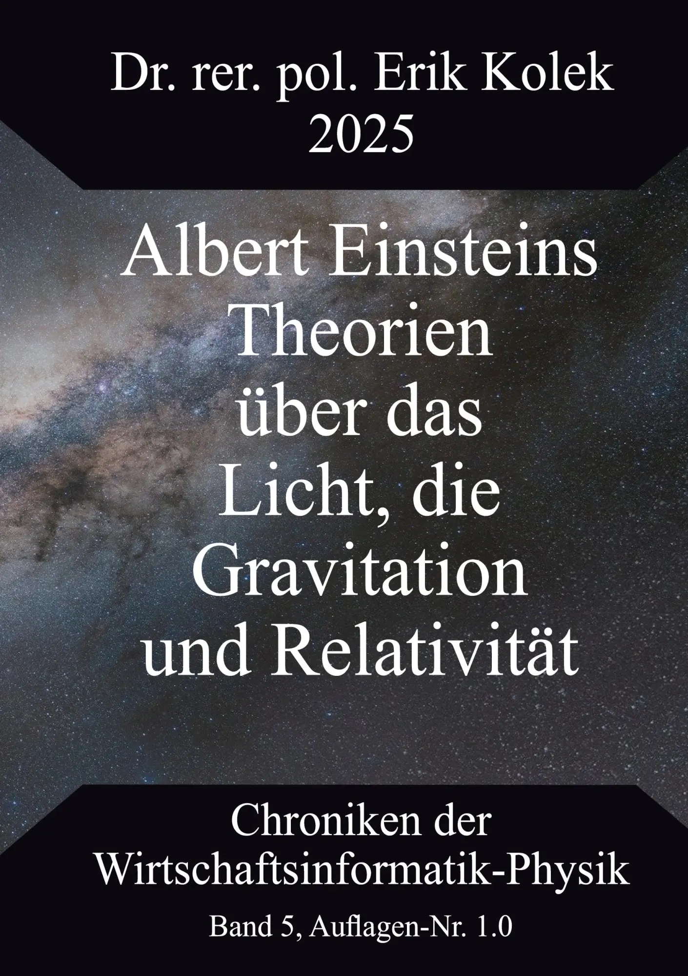 Cover: 9783848260782 | Albert Einsteins Theorien über das Licht, die Gravitation und...