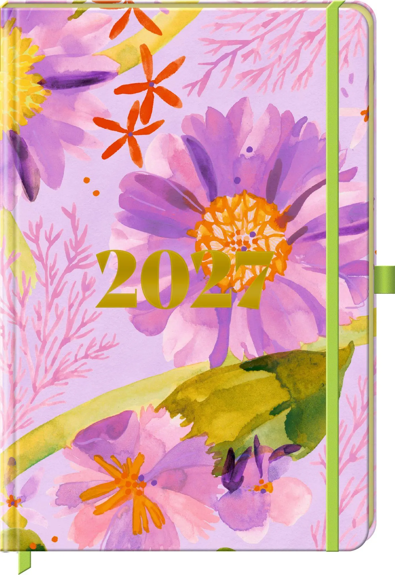 Cover: 4050003970882 | Wochenkalender 2027 - Purple | Kalender | 128 S. | Deutsch | 2027