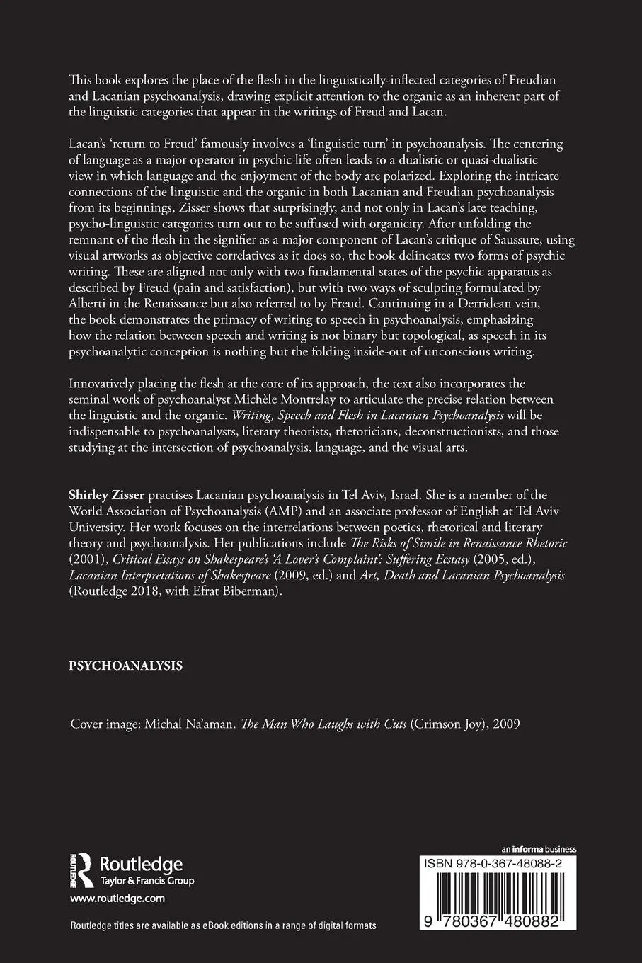 Rückseite: 9780367480882 | Writing, Speech and Flesh in Lacanian Psychoanalysis | Shirley Zisser