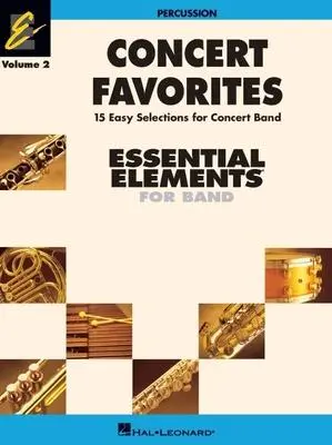 Cover: 9781423400882 | Concert Favorites Vol. 2 - Percussion | Essential Elements Band Series