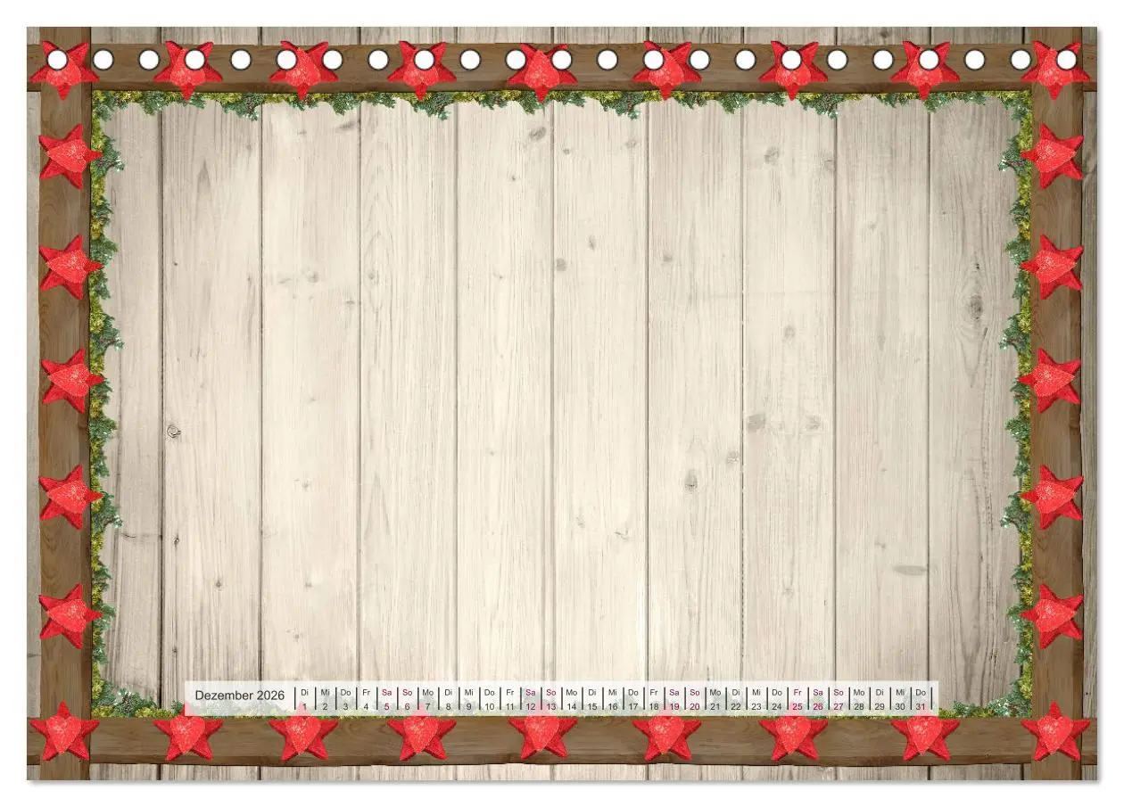 Bild: 9783516050882 | Bastelkalender Nostalgie-Rahmen 2026 (Tischkalender 2026 DIN A5...