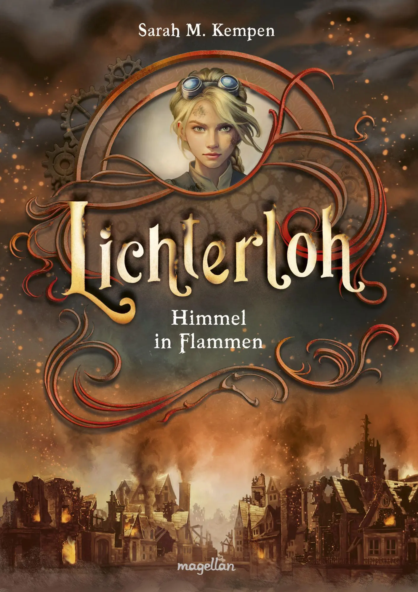 Cover: 9783734850882 | Lichterloh - Himmel in Flammen | Sarah M. Kempen | Taschenbuch | 2025