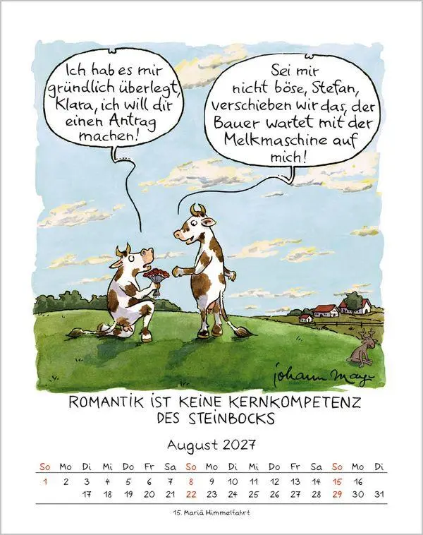 Bild: 9783819300882 | Steinbock 2027 | Verlag Korsch | Kalender | Spiralbindung | 13 S.