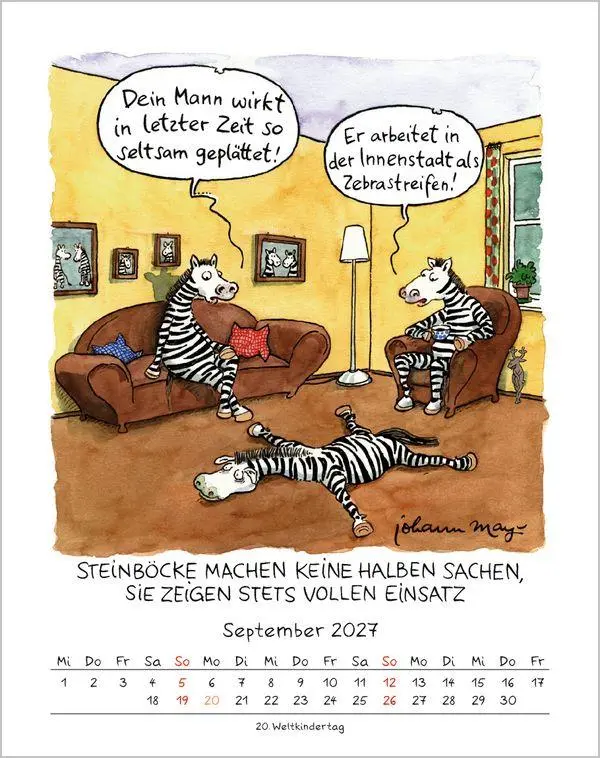 Bild: 9783819300882 | Steinbock 2027 | Verlag Korsch | Kalender | Spiralbindung | 13 S.