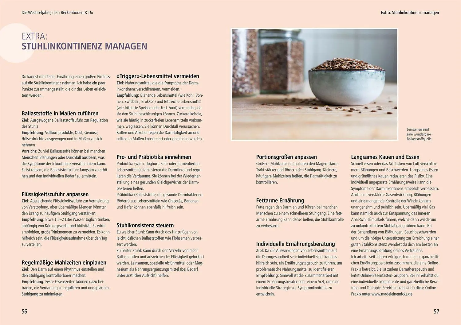 Bild: 9783968590882 | Mein Beckenboden, die Wechseljahre und ich | Nadja Dörner | Buch