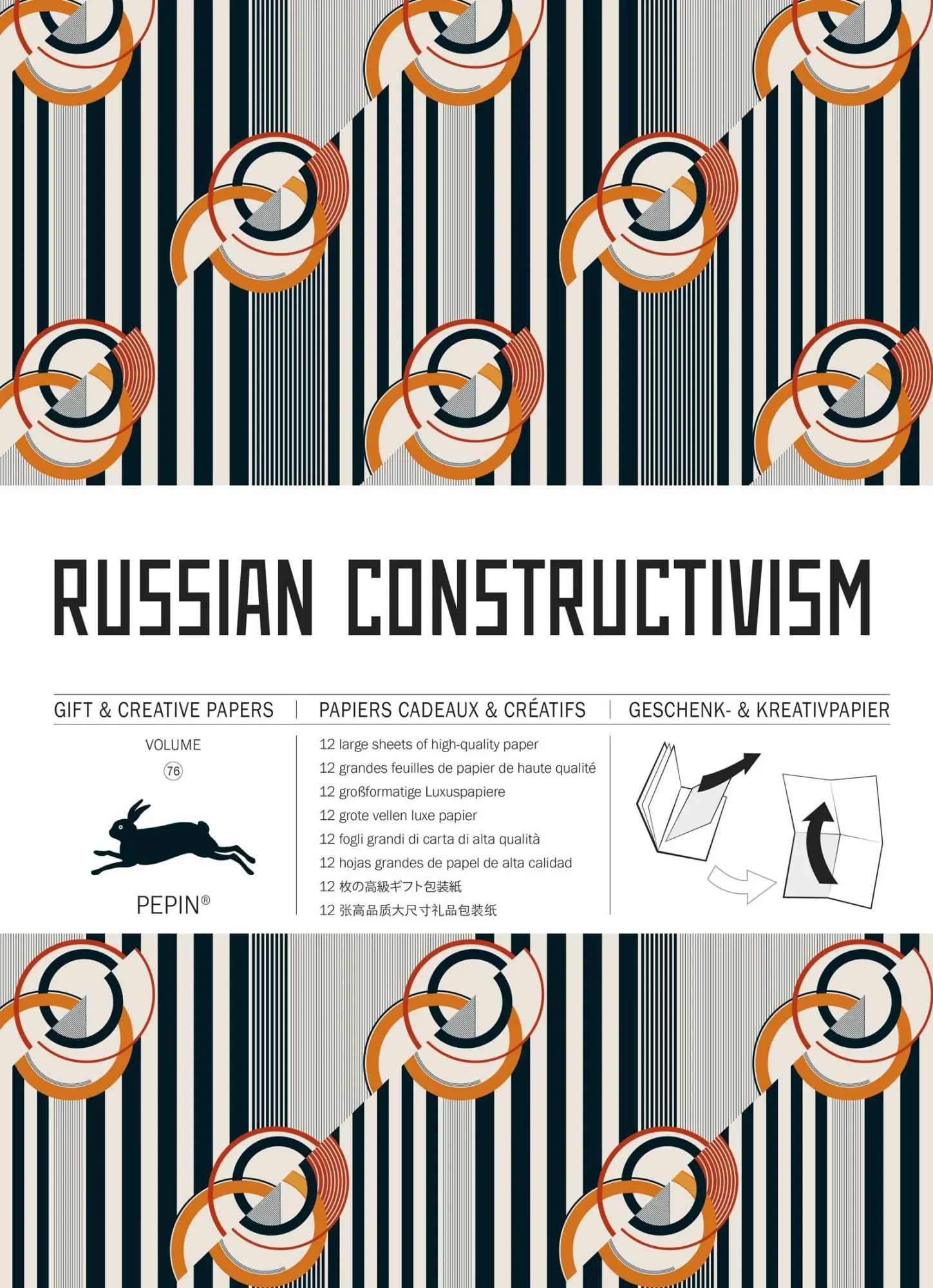Cover: 9789460090882 | Russian Contructivism | Geschenk- und Kreativpapierbuch Vol 76 | Buch
